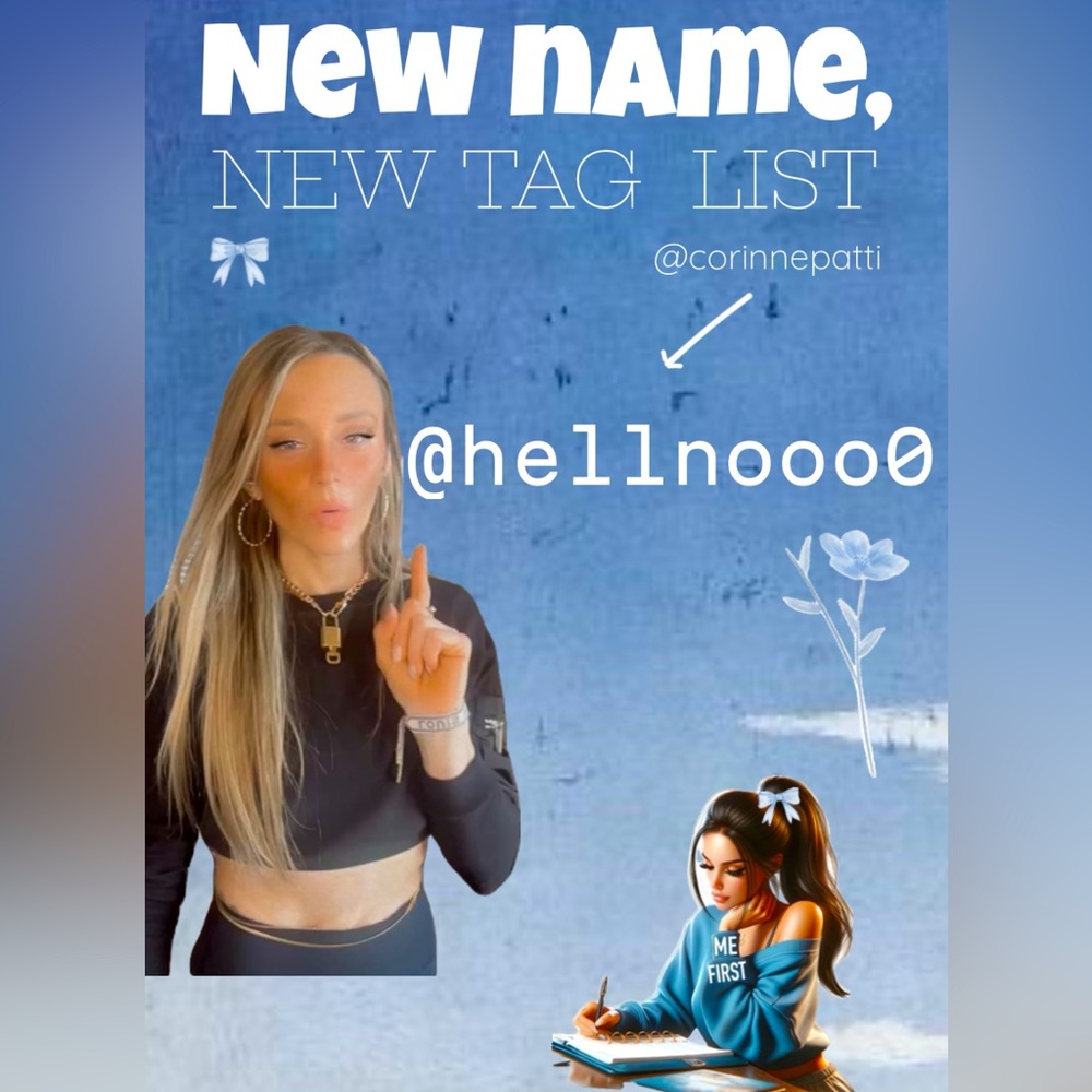 (NEW) Official Tag List - ❤️ if you want to be in the know